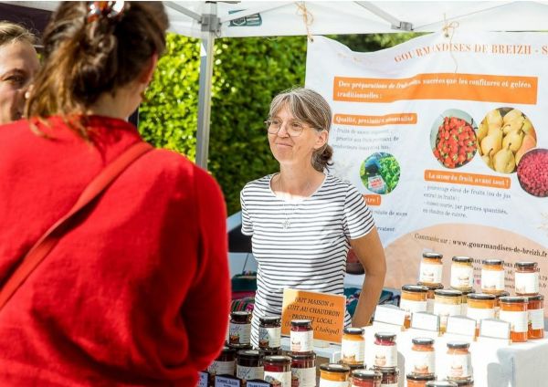 Gourmandises de Breizh sur les marchés